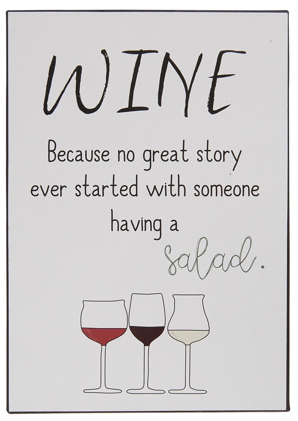 BECAUSE NO GREAT STORY...