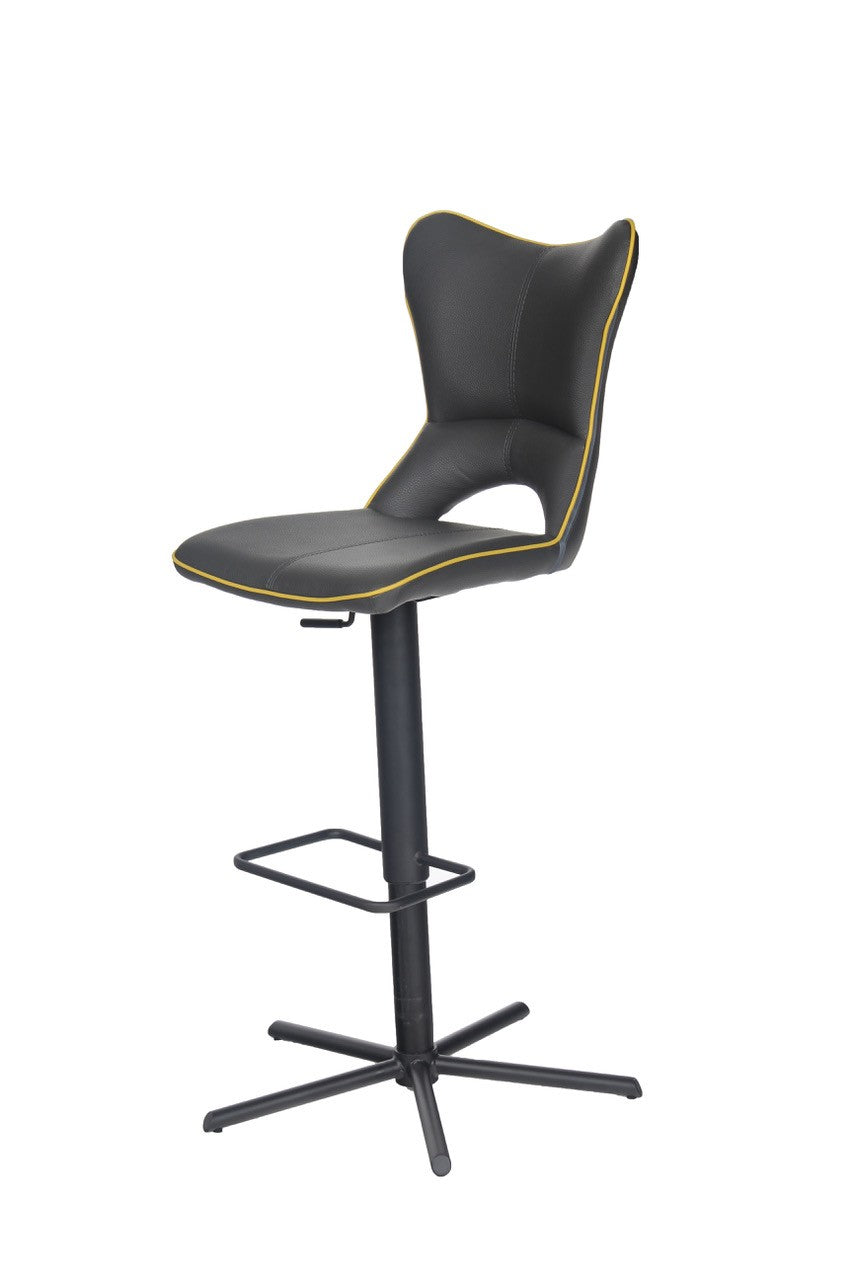 Heartwood Pluto tabouret réglable en hauteur, noir